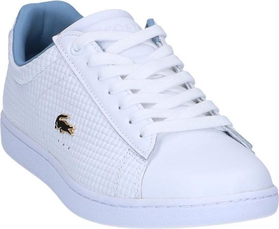 Lacoste Carnaby EVO Dames Sneakers - Wit - Maat 37.5 | bol.com