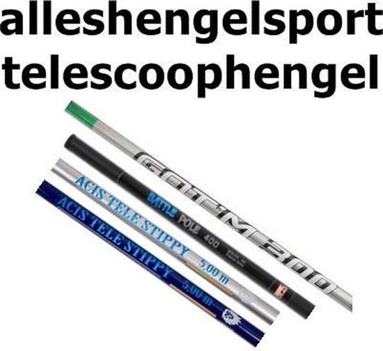 paling Flash houder Telescoophengel alleshengelsport 8 meter | bol.com