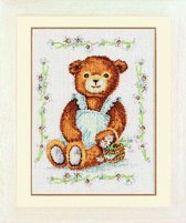 15591 Lanarte Borduurpakket  Girl bear
