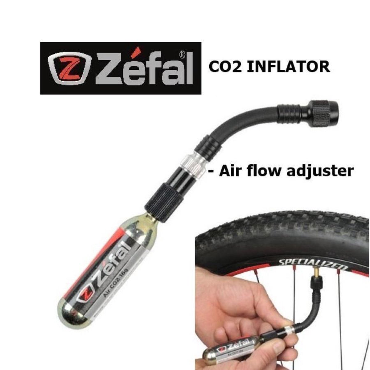 Zefal Co2pomp Set Ez Control Fc