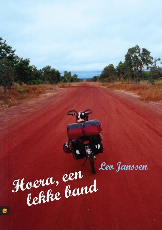 Cover van het boek 'Hoera, een lekke band' van Leo Janssen