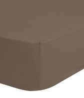 Emotion Hoeslaken strijkvrij 160x200 cm taupe 0220.86.45