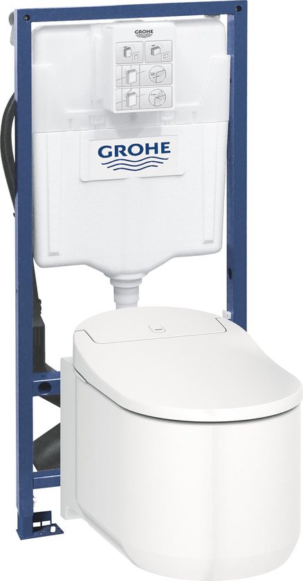 Trolley levering aan huis totaal GROHE Rapid SL inbouwreservoir voor GROHE Sensia douche-wc | bol.com