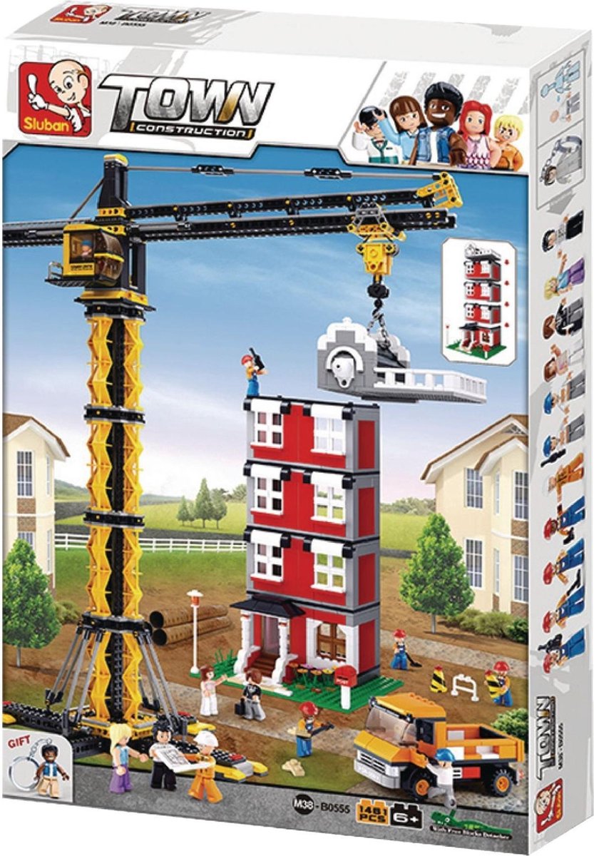 Lego sluban town construction sale