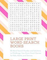 Large Print Word Search Books