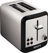 Krups KH311010 Broodrooster RVS 2 gleuven - 7 programma's