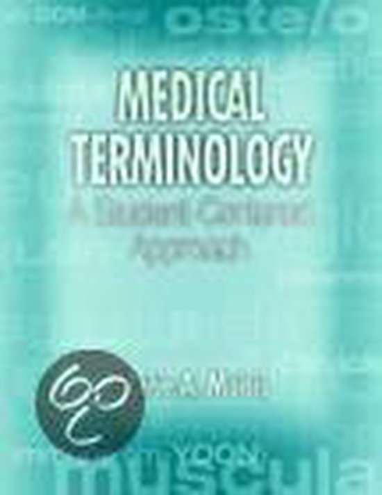 Medical Terminology, Marie A. Moisio 9780766815223 Boeken