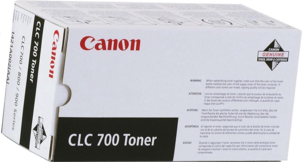 Canon CLC-700 Tonercartridge - Zwart