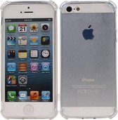 BestCases.nl Transparant TPU Schokbestendig bumper case telefoonhoesje Apple iPhone 5 / 5s / SE