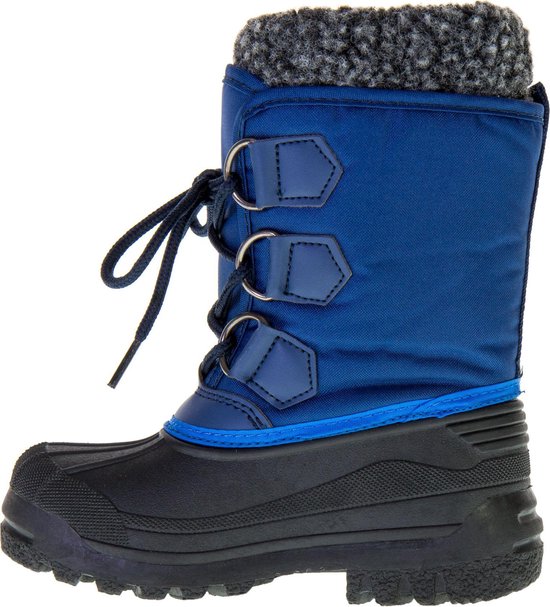 Color Kids Dakota Snowboots Kids Snowboots - Maat 28 - Unisex -  blauw/grijs/zwart | bol.com