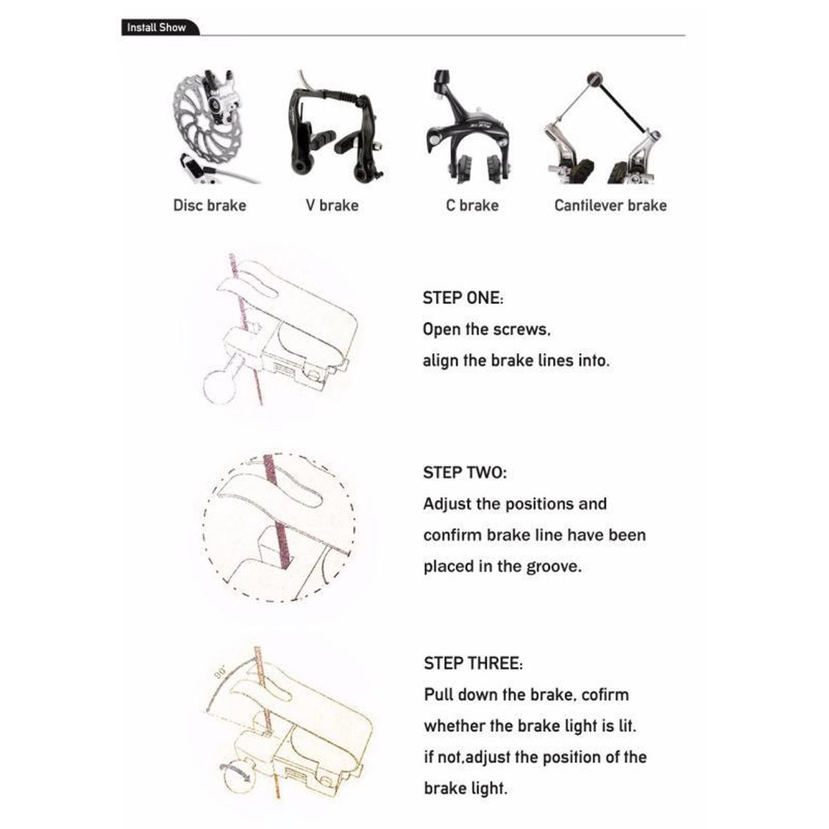 Feu stop Velo Eclairage velo Feu stop automatique Feu arriere bol