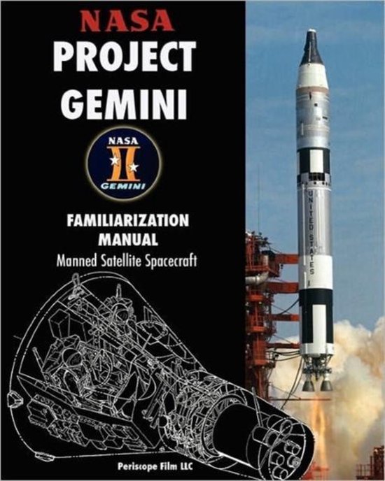 Nasa Project Gemini Familiarization Manual Manned Satellite - cover