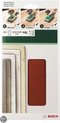 Bosch - Schuurpapierset - 10-delig - 115 x 230 mm - korrel 40