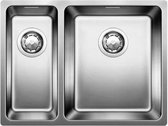 Blanco spoelbak Andano 340/180 onderbouw met trekknop 518318 bak rechts