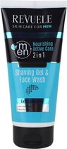 Revuele Seawater & Minerals 2 in 1 Shaving Gel & Face Wash For Men 180ml.