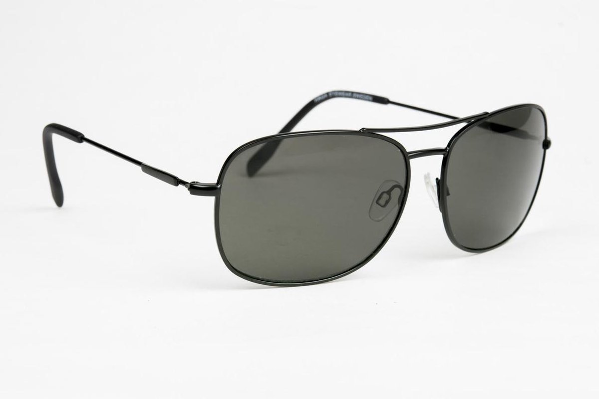 HAGA Eyewear Zwart metaal zonnebril