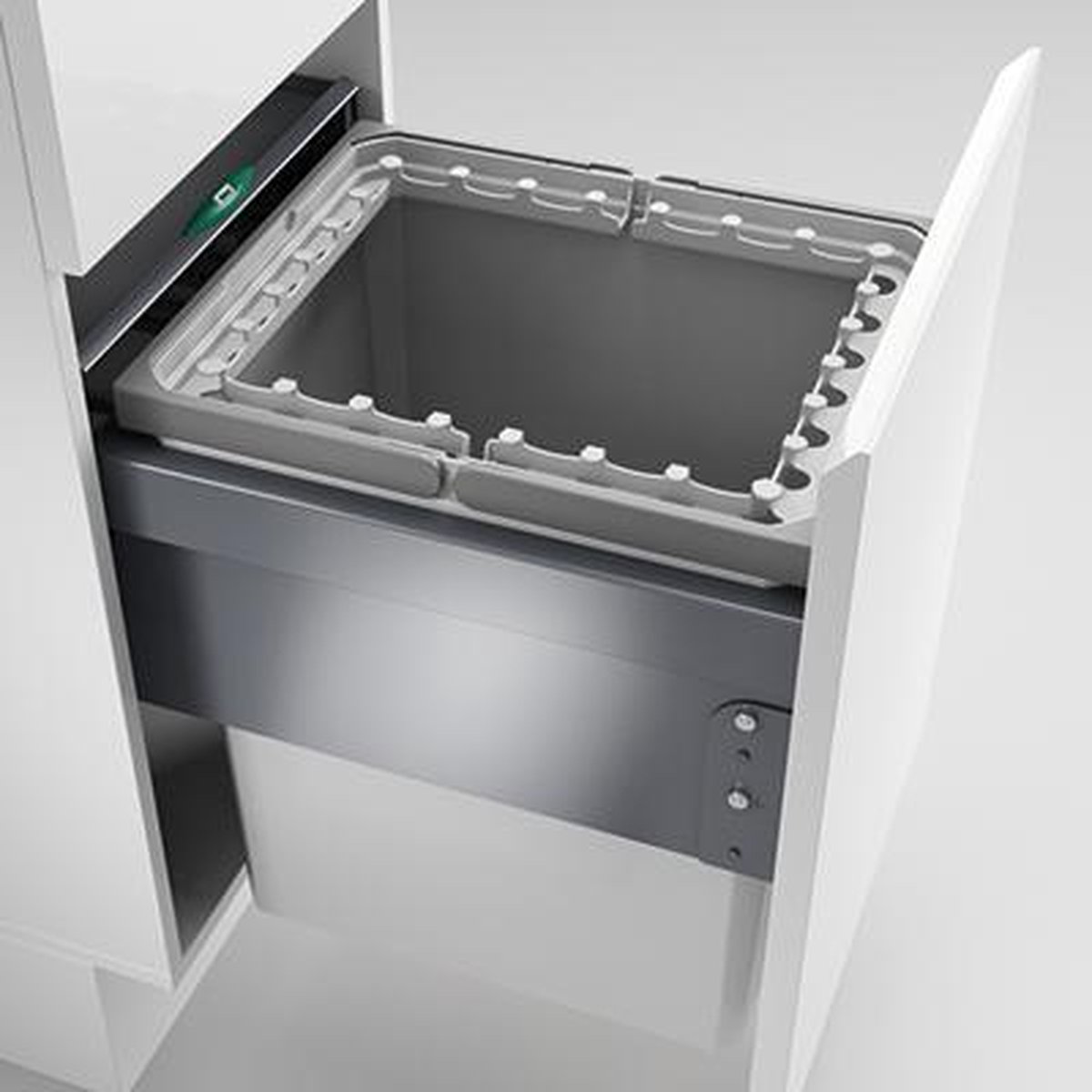 Prullenbak frontdeur Cox base luxe III 39 liter met deksel. 5 jaar garantie. 50cm brede kast