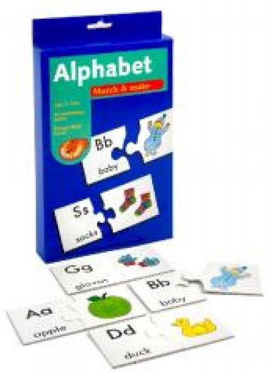 Afbeelding van het spel alphabet match & make