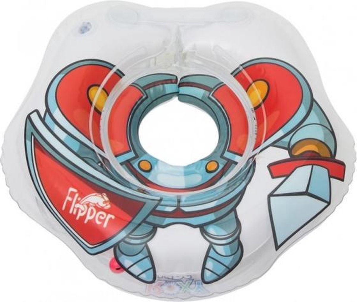 BabyFloat 0+ Zwemband - Zwemring voor om de nek - Babyswimmer - Zwemkraag -Flipper Hero Knight