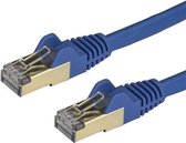 1m Blue Cat6a Ethernet Cable - Shielded (STP)