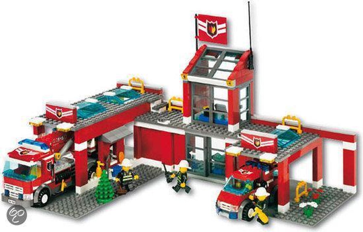 LEGO City Hoofdkwartier Brandweer - 7945 | bol.com