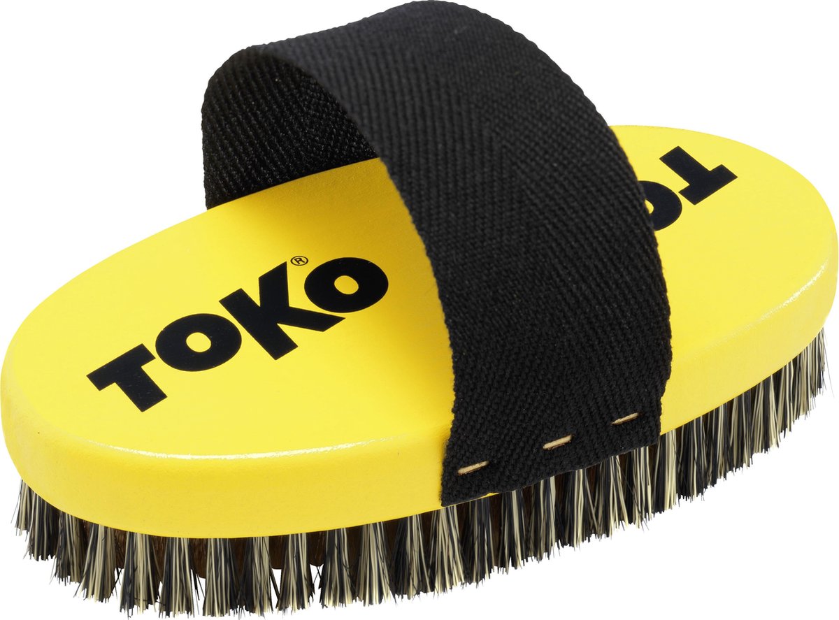 TOKO Base Brush oval Copper belag borstel koper met riem