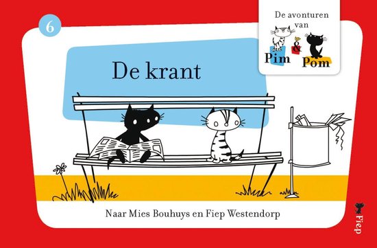 Avonturen van Pim en Pom 6 - De krant - cover