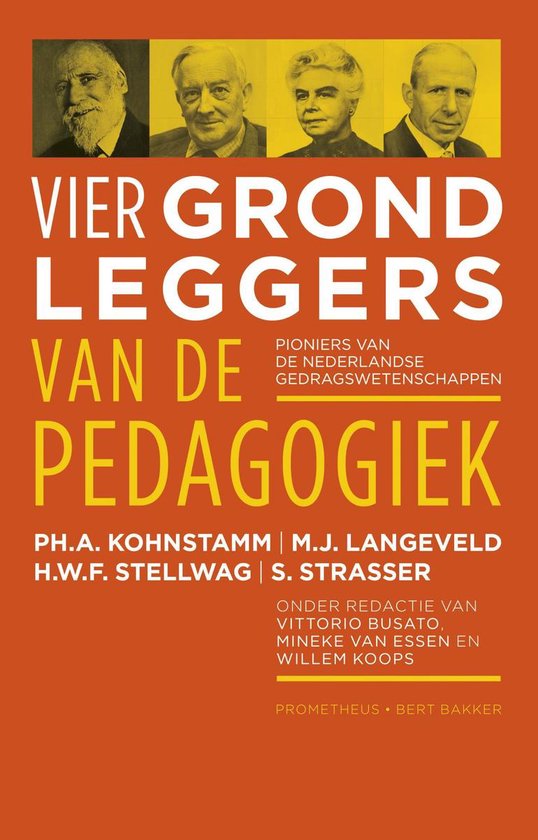 Vier grondleggers van de pedagogiek - cover