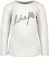 Like Flo Meisjes t-shirts & polos Like Flo Flo baby girls jersey ls tee + artwo grijs 74