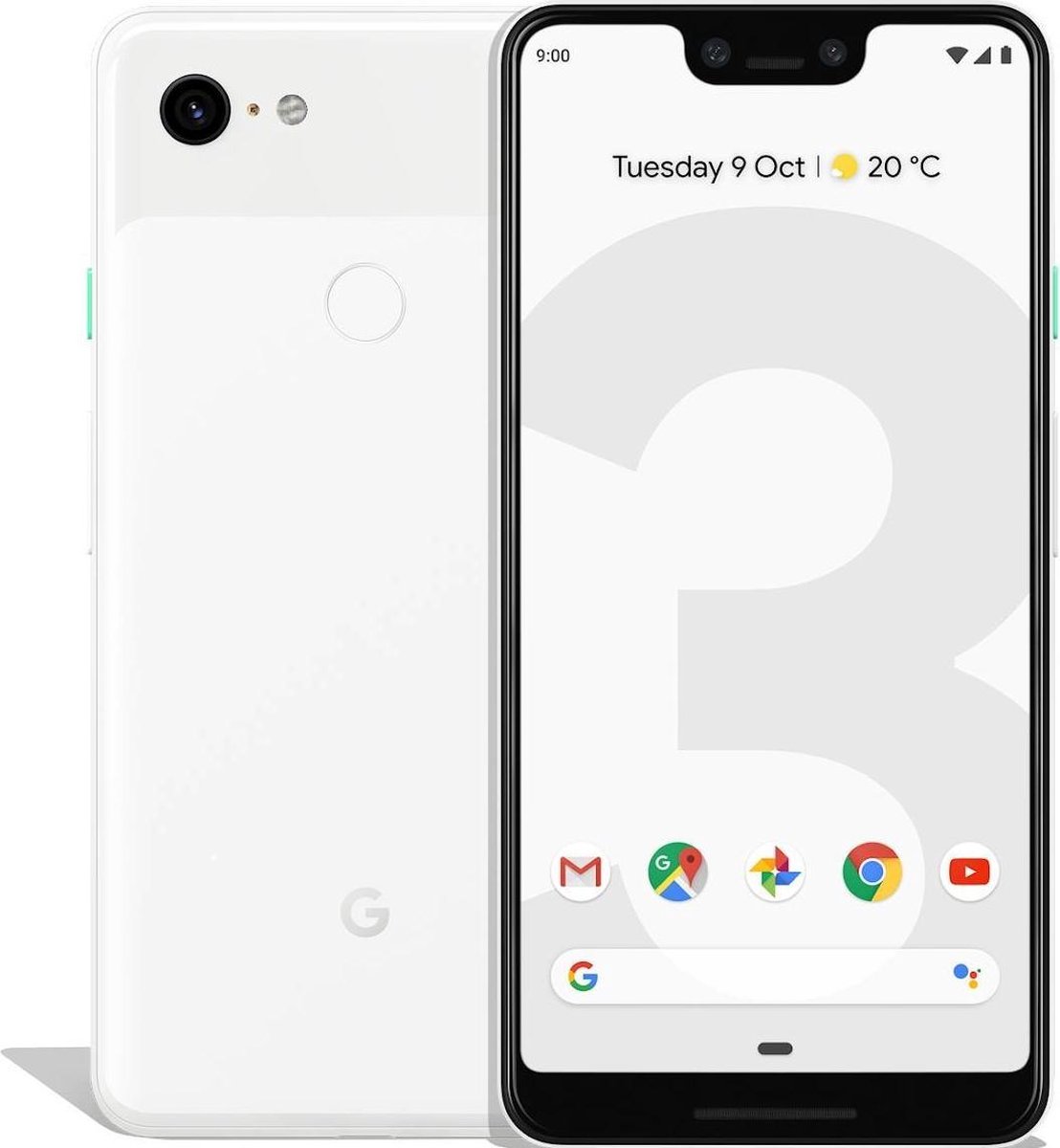 Google Pixel 3 XL 64GB clearly wit