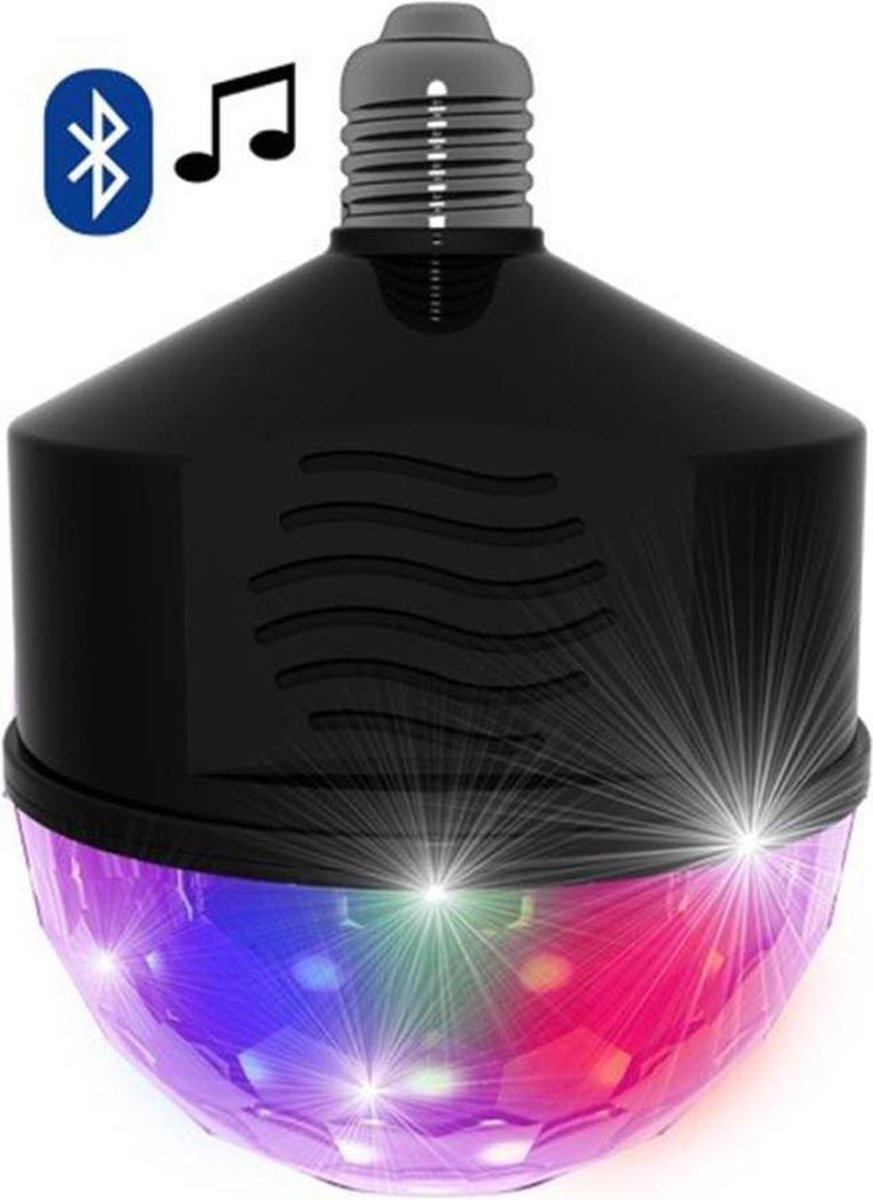 Party Fun Lights Bluetooth led Discobol Speaker met Afstandbediening