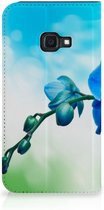 Geschikt voor Samsung Galaxy Xcover 4s Smart Cover Orchidee Blauw