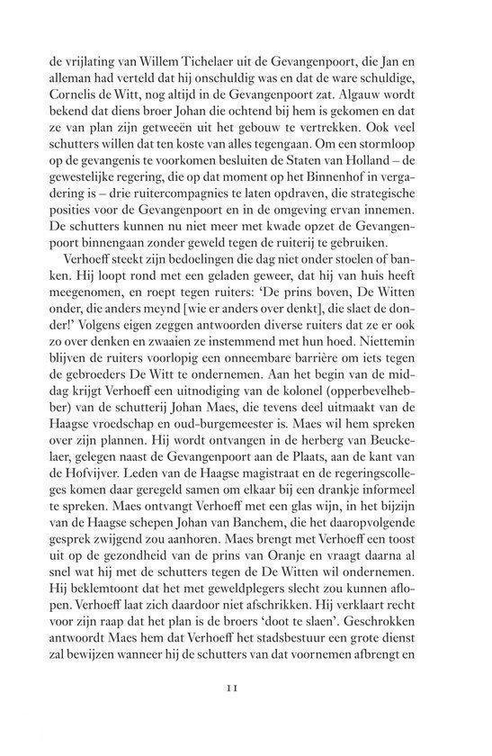 Tekstpagina over de gebeurtenissen rond de moord.