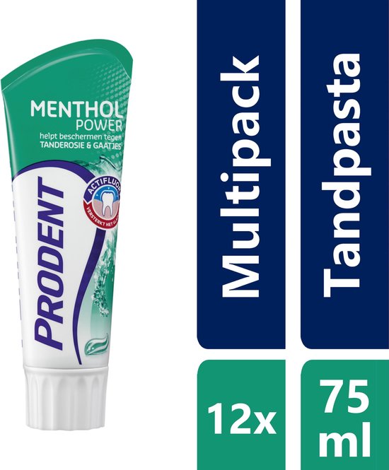Prodent Mentol Power - 75 ml - Tandpasta - 12 stuks
