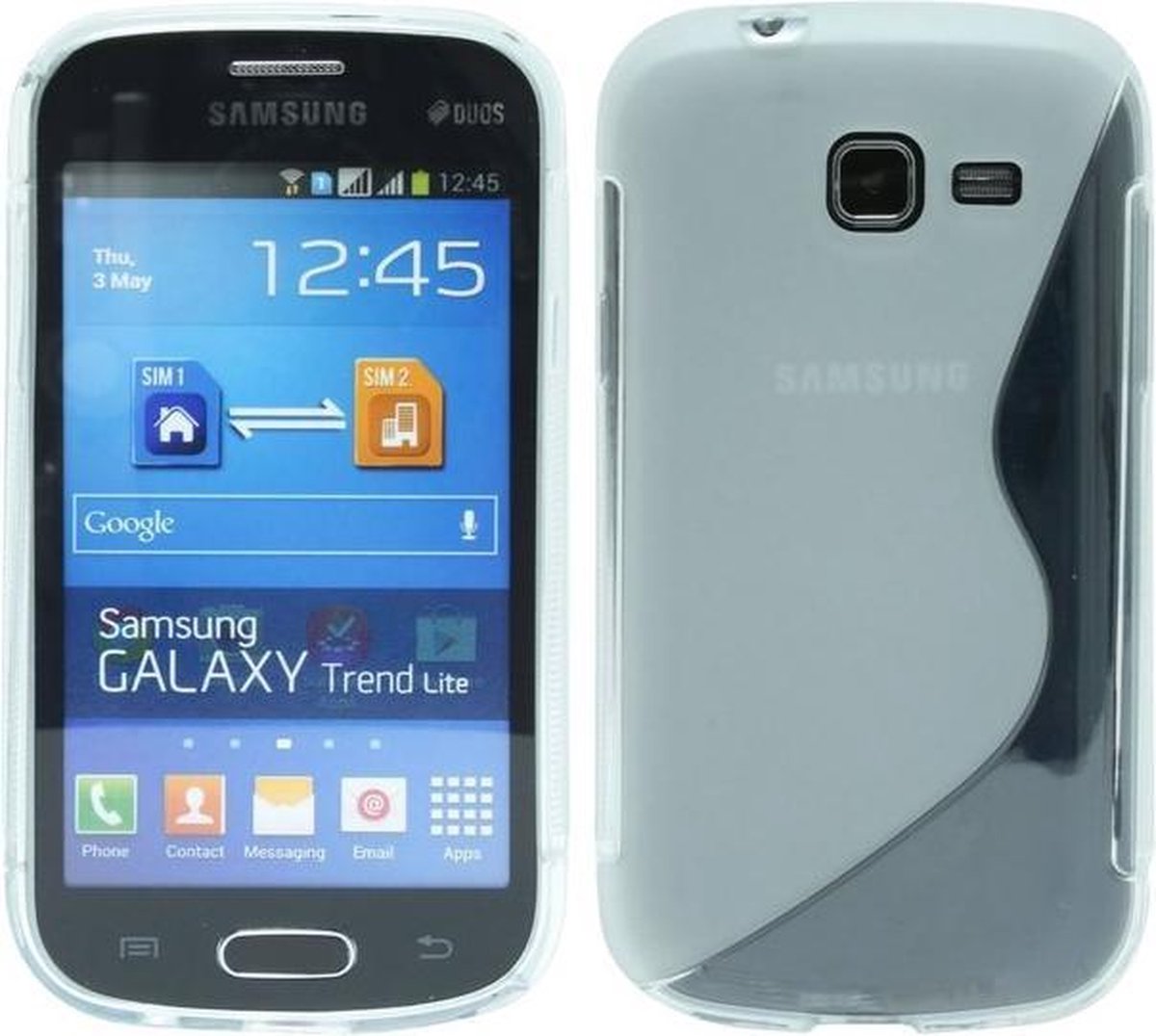 Coque en silicone Samsung Galaxy Trend Lite S7390 Transparent | bol.com