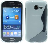 Samsung Galaxy Trend Lite S7390 Silicone Case s-style hoesje Tranparant