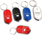 Je sleutels nooit meer kwijt met de Just Whistle Sleutelvinder - Fluiten en Klappen - Key Finder Sleutelhanger - Incl Batterijen - Blauw