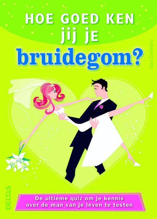 Cover van het boek 'Hoe goed ken jij je bruidegom?'