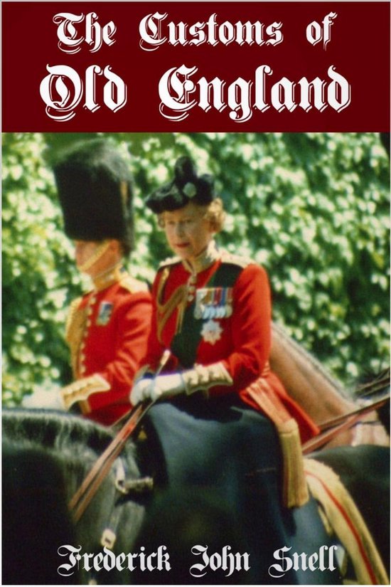 The Customs of Old England - cover