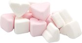 marshmallow hart wit roze 1 kg