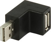 USB 2.0-Adapter 270° Gehoekt USB A Male - USB A Female Zwart