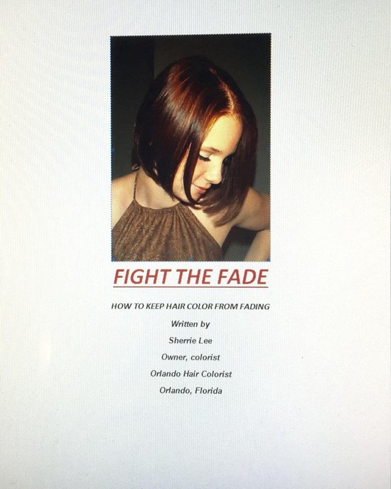 Fight The Fade - How to Keep Hair Color from Fading - cover