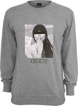 KIT Crewneck in kleur grijs in maat XXL
