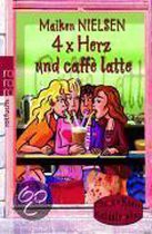 4 x Herz und caffè latte