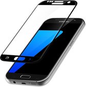 Samsung Galaxy S7 Full Cover Tempered Glass Screen Protector - Zwart