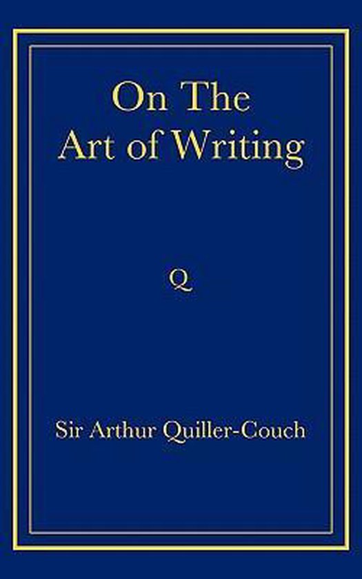 On the Art of Writing - cover