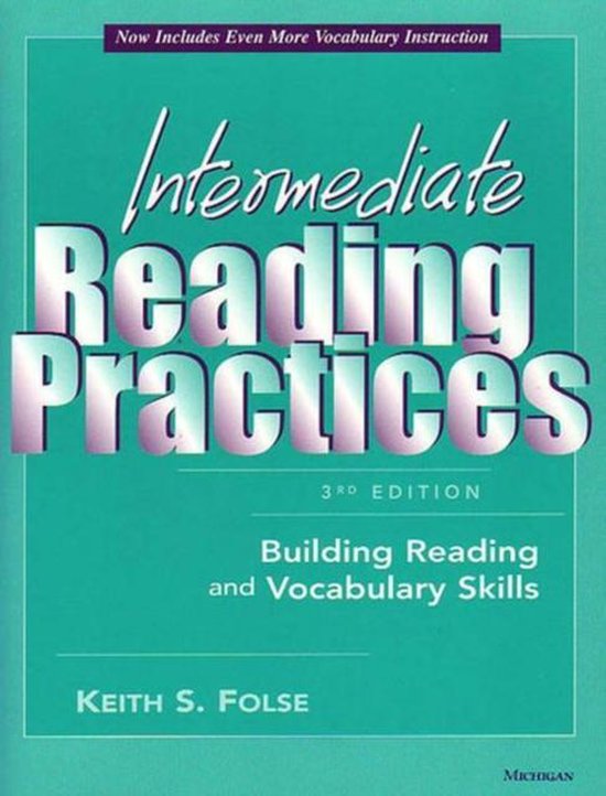 Intermediate reading practices 9780472030132 keith s folse