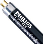 Philips TL 6 Watt BLB Blacklight Blue - 21cm 220-240V vanaf Euro 4,99