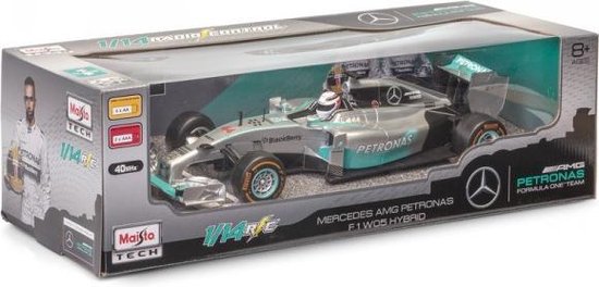 Mercedes AMG petronas F1 W05 Hybrid bestuurbare Race Auto 1:14 | bol.com