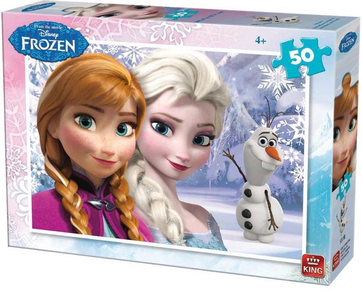Disney Frozen - Puzzel - 50 Stukjes | bol.com